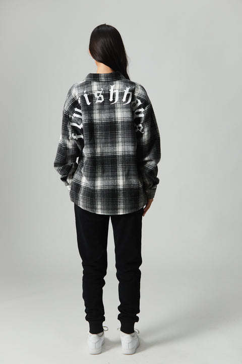 Garnet Grey Plaid Jacket