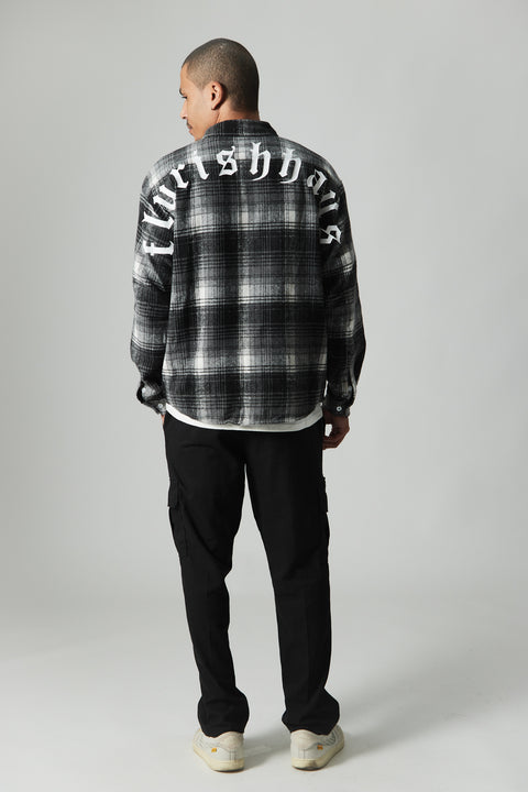 Garnet Grey Plaid Jacket