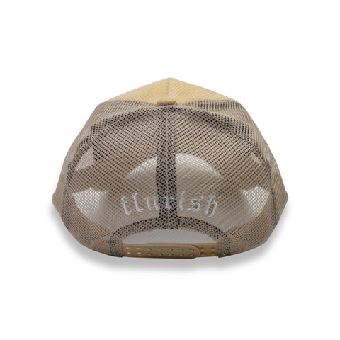 Tan Corduroy Mesh